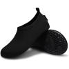 imageVIFUUR Water Sports Shoes Barefoot QuickDry Aqua Yoga Socks Slipon for Men WomenBlack