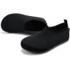 imageVIFUUR Water Sports Shoes Barefoot QuickDry Aqua Yoga Socks Slipon for Men WomenBlack Xue