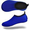 imageVIFUUR Water Sports Shoes Barefoot QuickDry Aqua Yoga Socks Slipon for Men WomenBlue