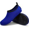 imageVIFUUR Water Sports Shoes Barefoot QuickDry Aqua Yoga Socks Slipon for Men WomenBlue