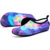imageVIFUUR Water Sports Shoes Barefoot QuickDry Aqua Yoga Socks Slipon for Men WomenColorful Aurora