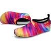 imageVIFUUR Water Sports Shoes Barefoot QuickDry Aqua Yoga Socks Slipon for Men WomenDazzle