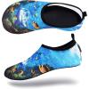 imageVIFUUR Water Sports Shoes Barefoot QuickDry Aqua Yoga Socks Slipon for Men WomenDeepsea