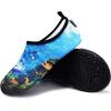 imageVIFUUR Water Sports Shoes Barefoot QuickDry Aqua Yoga Socks Slipon for Men WomenDeepsea