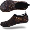 imageVIFUUR Water Sports Shoes Barefoot QuickDry Aqua Yoga Socks Slipon for Men WomenGoldenflower