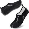 imageVIFUUR Water Sports Shoes Barefoot QuickDry Aqua Yoga Socks Slipon for Men WomenMarble Black