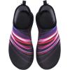 imageVIFUUR Water Sports Shoes Barefoot QuickDry Aqua Yoga Socks Slipon for Men WomenPurpleRed Aperture