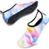 imageVIFUUR Water Sports Shoes Barefoot QuickDry Aqua Yoga Socks Slipon for Men WomenRipple