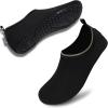 imageVIFUUR Water Sports Shoes Barefoot QuickDry Aqua Yoga Socks Slipon for Men WomenSoidblack