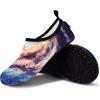 imageVIFUUR Water Sports Shoes Barefoot QuickDry Aqua Yoga Socks Slipon for Men WomenStarryblue