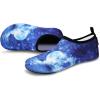 imageVIFUUR Water Sports Shoes Barefoot QuickDry Aqua Yoga Socks Slipon for Men WomenStarrysky