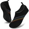 imageVIFUUR Water Sports Shoes Barefoot QuickDry Aqua Yoga Socks Slipon for Men WomenXidaiBlack