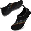 imageVIFUUR Water Sports Shoes Barefoot QuickDry Aqua Yoga Socks Slipon for Men WomenXidaiBlack