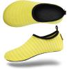 imageVIFUUR Water Sports Shoes Barefoot QuickDry Aqua Yoga Socks Slipon for Men WomenYellow