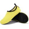 imageVIFUUR Water Sports Shoes Barefoot QuickDry Aqua Yoga Socks Slipon for Men WomenYellow