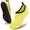 imageVIFUUR Water Sports Shoes Barefoot QuickDry Aqua Yoga Socks Slipon for Men WomenYellow