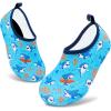 imageVIFUUR Boys Girls Beach Shoes Water Shoes Swim SocksUnderwater Blue