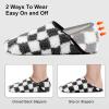 imageVIFUUR House Slippers for Women Men Slip on Indoor Barefoot Slipper Socks Fuzzy Cozy Sock Shoes for Home TravelGrey Board
