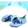 imageVIFUUR Girls Boys Athletic Water Shoes Kids Barefoot Aqua Socks for Beach Swimming