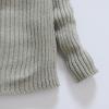 imageVIFUUR Kids Bear Turtleneck Sweater Boys Girls Knit Sweater for Christmas