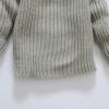 imageVIFUUR Kids Bear Turtleneck Sweater Boys Girls Knit Sweater for Christmas