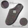 imageVIFUUR Mens Womens Slippers Memory Foam Slippers Short Plush Lining NonSlip Sole Slippers Indoor Outdoor