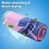 imageVIFUUR Microfiber Beach Towel for Travel Quick Dry Super Absorbent Lightweight Camping Towel Suitable for Camping Backpacking Gym Beach Swimming Yoga Beach 60x30inch