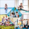 imageVIFUUR Microfiber Beach Towel for Travel Quick Dry Super Absorbent Lightweight Camping Towel Suitable for Camping Backpacking Gym Beach Swimming Yoga Beach 60x30inch