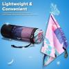imageVIFUUR Microfiber Beach Towel for Travel Quick Dry Super Absorbent Lightweight Camping Towel Suitable for Camping Backpacking Gym Beach Swimming Yoga Beach 60x30inch