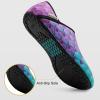 imageVIFUUR House Slippers for Women Men Slip on Indoor Barefoot Slipper Socks Fuzzy Cozy Sock Shoes for Home Bedroom TravelFishscales