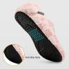 imageVIFUUR House Slippers for Women Men Slip on Indoor Barefoot Slipper Socks Fuzzy Cozy Sock Shoes for Home Bedroom TravelPink Board