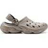imageVIFUUR UnisexAdult Clogs Comfortable Lightweight Garden Shoes for Women and MenLight Grey