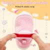 imageVIFUUR Baby Shoes Girls Boys Toddler Sneakers NonSlip First Walkers Shoes for Babies 6 9 12 18 24 MonthsH Pink