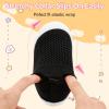 imageVIFUUR Baby Shoes Girls Boys Toddler Sneakers NonSlip First Walkers Shoes for Babies 6 9 12 18 24 MonthsL Black