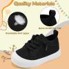 image:imageVIFUUR Baby Shoes Girls Boys Toddler Sneakers NonSlip First Walkers Shoes for Babies 6 9 12 18 24 Months01 Black