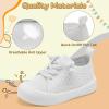 image:imageVIFUUR Baby Shoes Girls Boys Toddler Sneakers NonSlip First Walkers Shoes for Babies 6 9 12 18 24 Months01 White