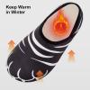 image:imageVIFUUR House Slippers for Women Men Slip on Indoor Barefoot Slipper Socks Fuzzy Cozy Sock Shoes for Home Bedroom TravelBlack Cat Paw