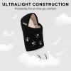 image:imageVIFUUR House Slippers for Women Men Slip on Indoor Barefoot Slipper Socks Fuzzy Cozy Sock Shoes for Home Bedroom TravelWhite Cat Paw