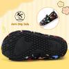 image:imageVIFUUR Kids Boys Girls House Slippers Slip on Barefoot Socks for Babys Winter Warm Shoes Indoor TollderDinosaur