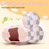 image:imageVIFUUR Baby Shoes Girls Boys Toddler Sneakers NonSlip First Walkers Shoes for Babies 6 9 12 18 24 Months01 L Greypink Board