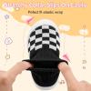 image:imageVIFUUR Baby Shoes Girls Boys Toddler Sneakers NonSlip First Walkers Shoes for Babies 6 9 12 18 24 Months02 H Black Board