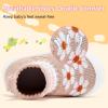 image:imageVIFUUR Baby Shoes Girls Boys Toddler Sneakers NonSlip First Walkers Shoes for Babies 6 9 12 18 24 Months02 H Pink Flowers