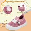 image:imageVIFUUR Baby Shoes Girls Boys Toddler Sneakers NonSlip First Walkers Shoes for Babies 6 9 12 18 24 Months03 Pink