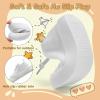 image:imageVIFUUR Baby Shoes Girls Boys Toddler Sneakers NonSlip First Walkers Shoes for Babies 6 9 12 18 24 Months03 White