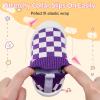 image:imageVIFUUR Baby Shoes Girls Boys Toddler Sneakers NonSlip First Walkers Shoes for Babies 6 9 12 18 24 MonthsL Purple Board