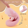 image:imageVIFUUR Baby Sock Shoes Boys Grils Sneakers Infant Slipper Socks Toddler First Walking Shoes NonSlip Rubber Sole for Babies 6 9 12 18 24 MonthsPrint Pink