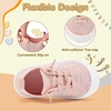 image:imageVIFUUR Baby Shoes Girls Boys Toddler Sneakers NonSlip First Walkers Shoes for Babies 6 9 12 18 24 Months03 Pinkpurple