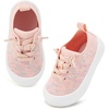 image:imageVIFUUR Baby Shoes Girls Boys Toddler Sneakers NonSlip First Walkers Shoes for Babies 6 9 12 18 24 Months03 Pinkpurple