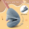 image:imageVIFUUR Baby Sock Shoes Boys Grils Sneakers Infant Slipper Socks Toddler First Walking Shoes NonSlip Rubber Sole for Babies 6 9 12 18 24 MonthsDark Gray